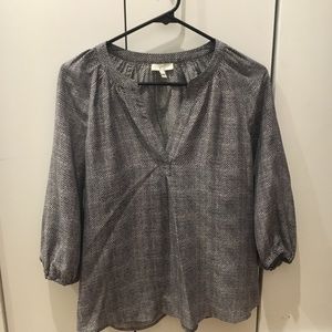 NWOT Joie XS 100% silk blouse